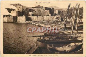 Postcard Collioure Old-Port of the City Charter