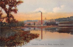 Ivoryton Connecticut Comstock Cheney Co Works Vintage Postcard AA28557
