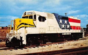 Illinois Central Gulf Railroad American Eagle Railroad, Train Postcard