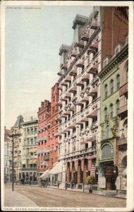 Boston Massachusetts MA Keith's Theatre Detroit Pub c1910 Vintage Postcard