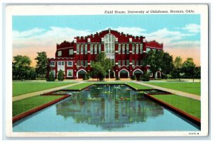 c1930's Field House University Of Oklahoma Norman Oklahoma OK Vintage Postcard