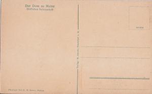 Germany Der Dom zu Mainz postcard