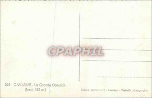 Modern Postcard Gavarnie Great Waterfall (422m high)