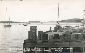 RPPC Town Landing and Yacht Basin at Harraseeket Harbor - South Freeport, Maine