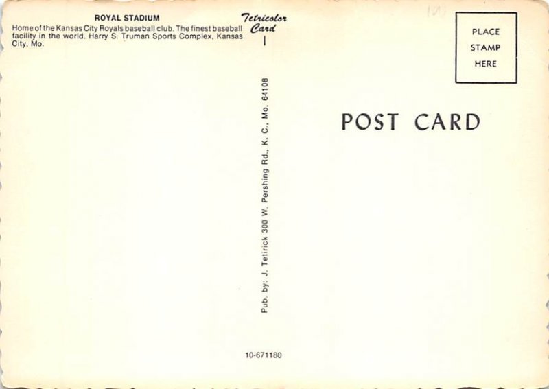 Royal Stadium, Kansas City 