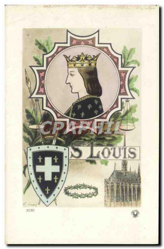 Old Postcard St. Louis Surname