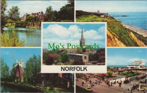 Norfolk Postcard -Sandringham House,Cromer,Great Yarmouth,Hunsett Mill RS30040