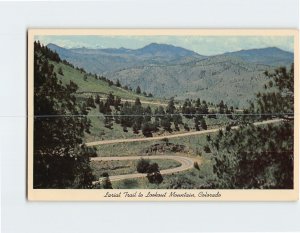 Postcard Lariat Trail To Lookout Mountain, Colorado