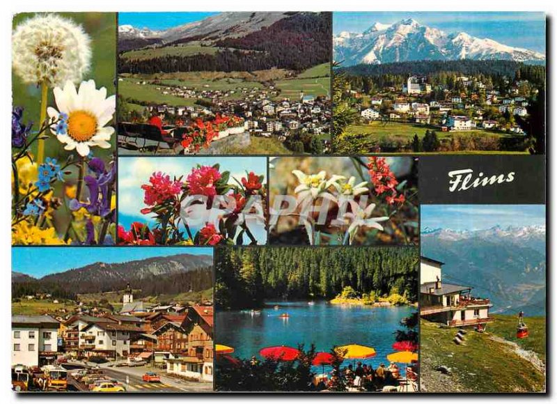 Modern Postcard Flims Dof gegen Foppa