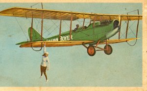 Postcard Early View of WW! Curtiss JN-4 Jenny Plane.   L6