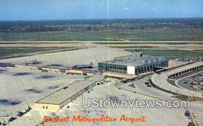 Detroit Metro Airport in Detroit, Michigan