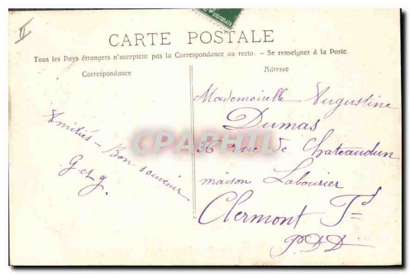 Old Postcard Environs of Aix en Provence Aix Roquefavour Arrival Route