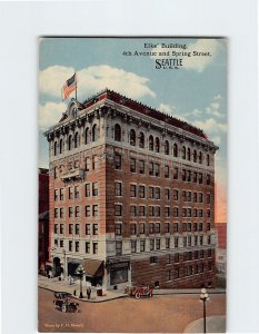 Postcard Elks' Building, Seattle, Washington