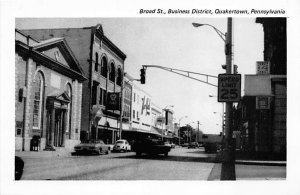 Broad Street, Business District Quakertown, Pennsylvania PA