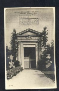 RPPC PANAMA PACIFIC INTERNATIONAL EXPOSITION EDUCATION REAL PHOTO POSTCARD