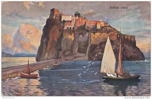 Sailboats, ISCHIA, Italy, 1900-1910s