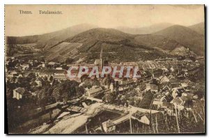 Old Postcard Thann Totalansicht