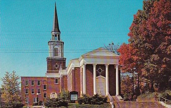 Tennessee Greeneville First Baptist Church Main Street