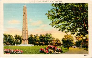 The Obelisk Central Park New York 1946