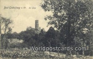 Die Burg Bad Godesberg a Rh German Postcard Germany Post Card