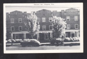 NIAGARA WISCONSIN KIMLARK INN OLD CARS VINTAGE POSTCARD