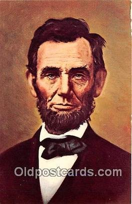 Abraham Lincoln, 16th President Springfield, IL, USA Unused 