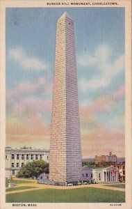 Bunker Hill Monument Charlestown Boston Massachusetts 1948