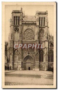 Postcard Old Bordeaux Cathedrale St Andre