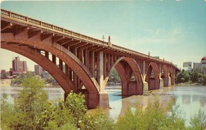 Little Rock Arkansas 1960s Postcard Broadway Bridge Route 66