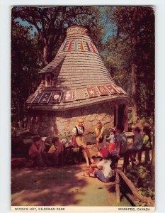 Postcard Witch's Hut, Kildonan Park, Winnipeg, Canada