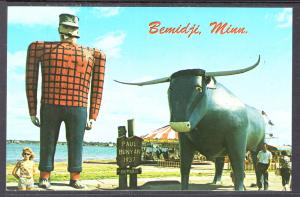 Paul Bunyan and Babe His Blue Ox,Bemidji,MN