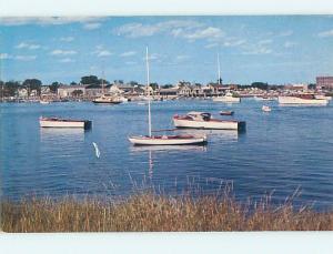 Unused Pre-1980 HARBOR SCENE Barrington Rhode Island RI hn3670-12