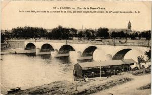 CPA ANGERS Pont de la Basse-Chaine Le 10 Avril 1850 par suite de... (296832)