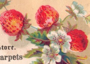 1880s Theis & price NY Store Dry Goods Strawberries Lot Of 3 F123