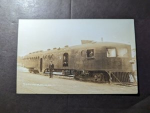 Mint Mexico PPC Train Postcard Motorcar Dallas Ore