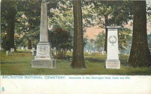 Arlington National Cemetery C-1910 Monuments Washington Virginia Tuck 3771