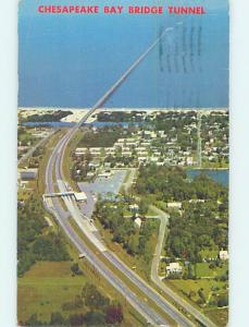 Pre-1980 BRIDGE SCENE Chesapeake Bay - Norfolk & Hampton & Newport News VA H8433