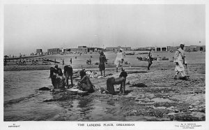 US5419 the landing place omdurman types folklore  real photo sudan africa