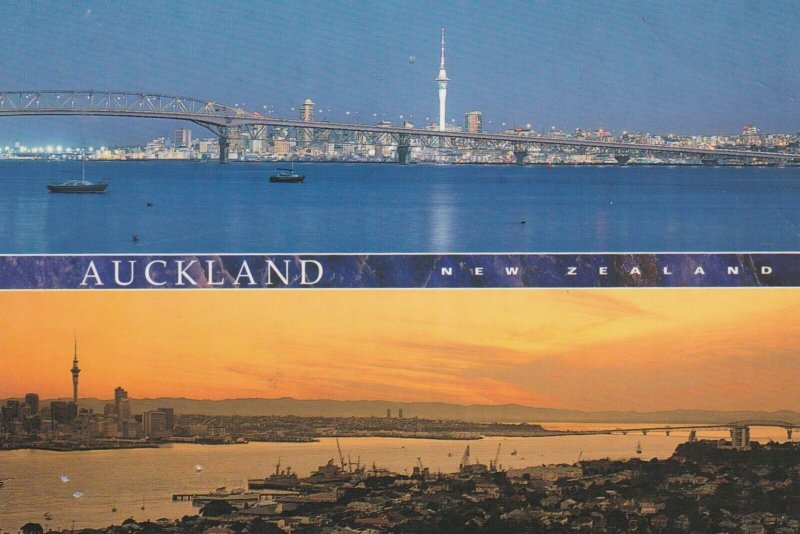 AUCKLAND, NEW ZEALAND - Vintage POSTCARD