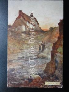 c1904 Tucks Oilette - A Cornish Cove (Cornwall) by Jotter