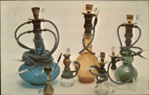 Hookahs Water Bongs Smoking New York City Advertising Card/Postcard