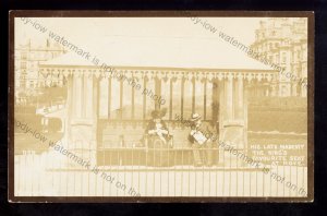 ROY109 - King Edward VII - His Late Majesty's favourite seat in Hove - postcard