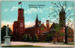 Smithsonian Institute Building Washington DC UNP Unused Postcard H13