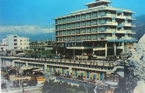 Vtg Postcard Hotel Valle Mar & San Telmo Swim Pool Puerto de la Cruz Tenerife