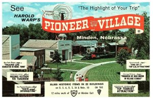 Lot 7 Pioneer Village Minden Nebraska Americana Route 80 1970s Postcards