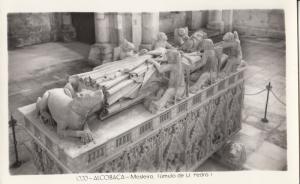 Portugal Alcobaca Mosteiro D. Pedro I tomb