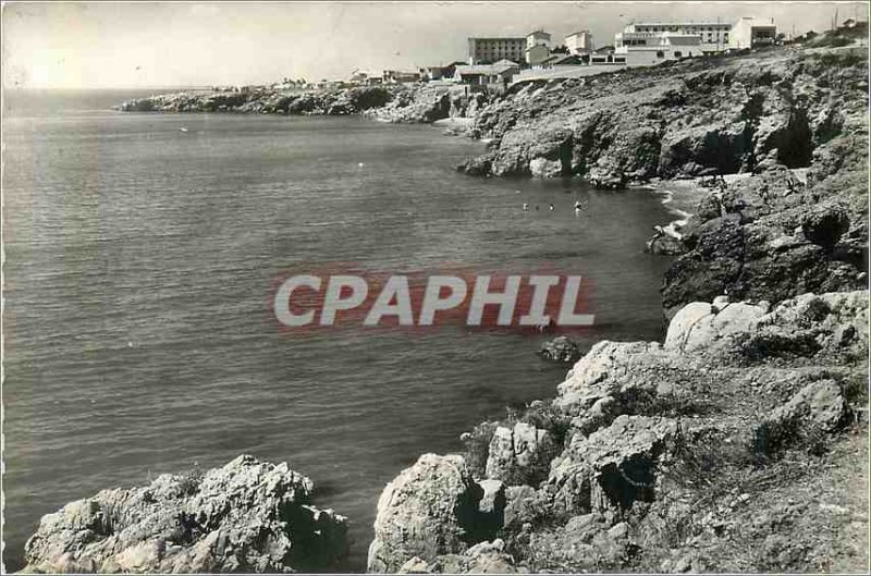 Postcard Modern 15,693 Sete (herault) the ledge and rocks