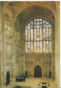 Cambridgeshire Postcard - The West End, King's College Chapel, Cambridge AB3123