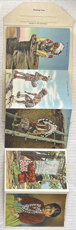 18 Greetings from the Indian Country Postcard Souvenir Folder