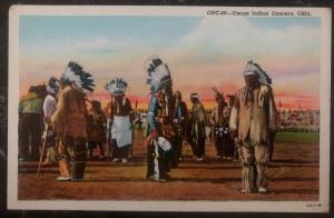 Mint USA PPC Picture Postcard Native American Osage Indian Dancers Oklahoma